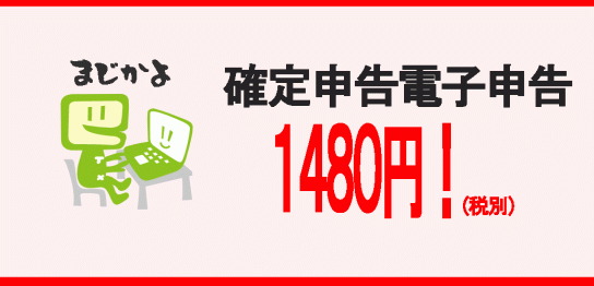 爆安確定申告電子申告